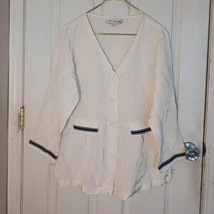 Tere Tereba White Blouse